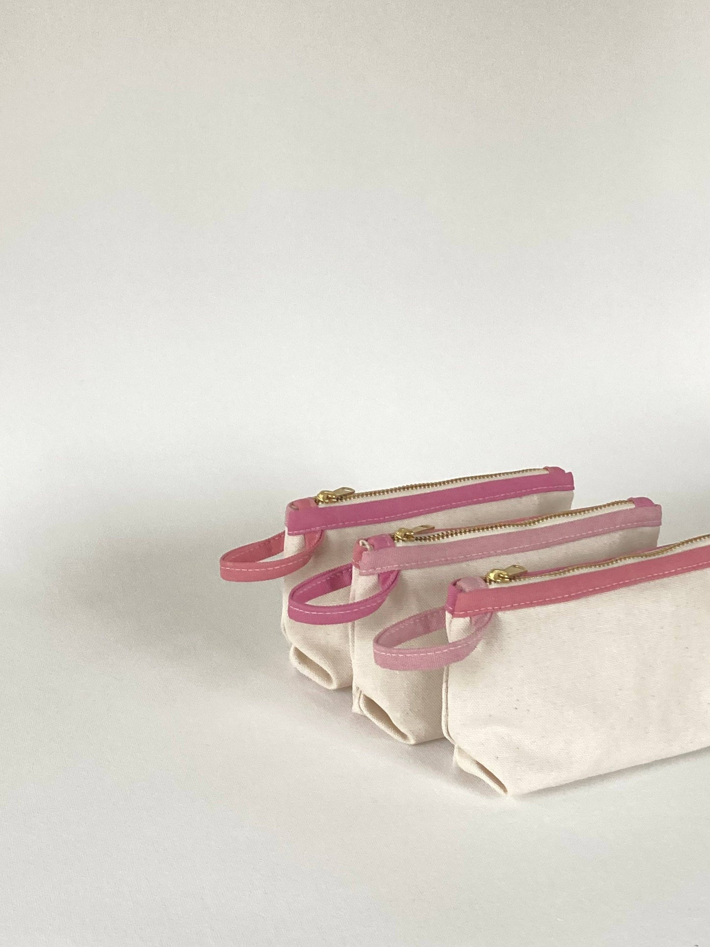 Sunday Sewing Loop Pouch - Pinks