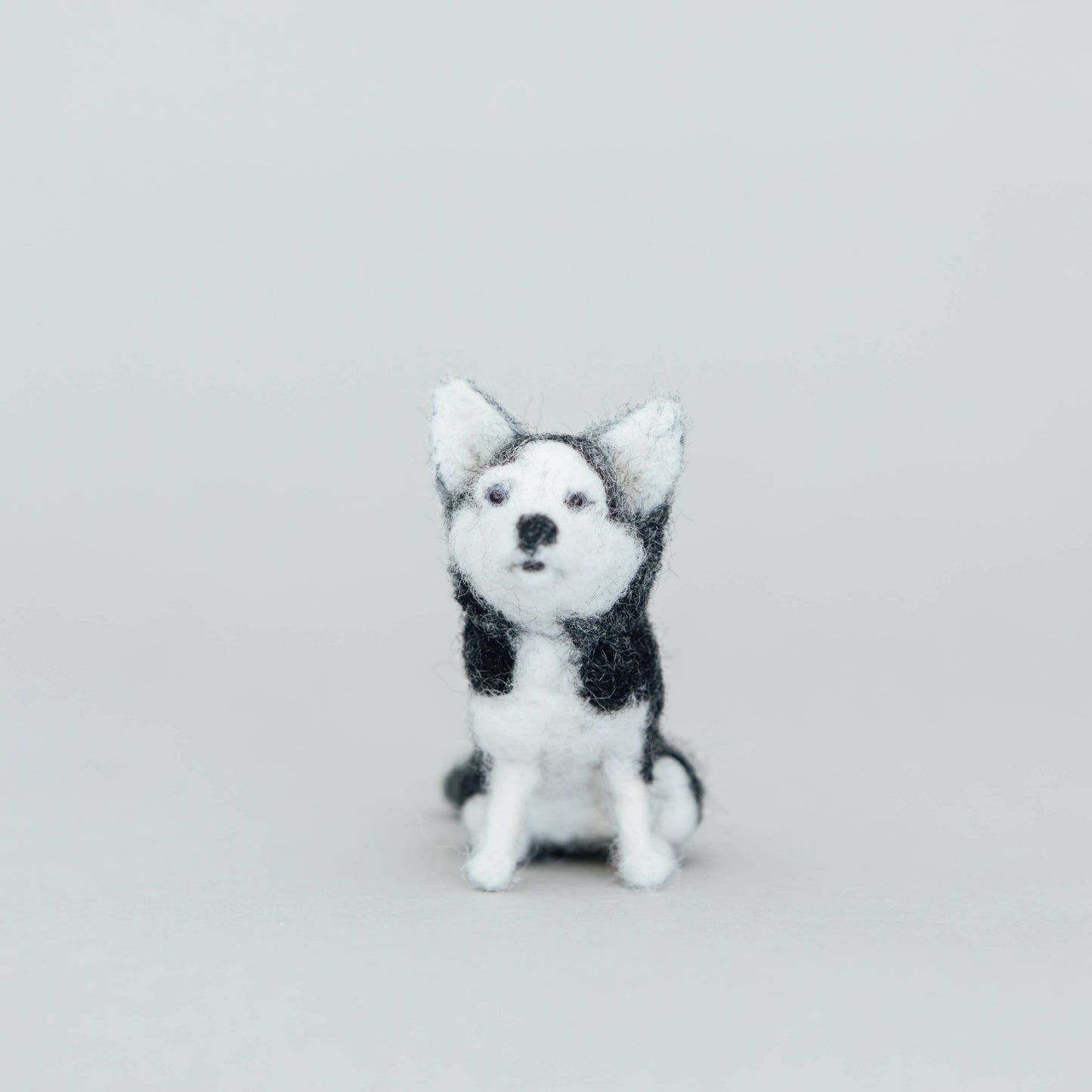 Little Felted Friends: Siberian Husky Needle-Felting Kit