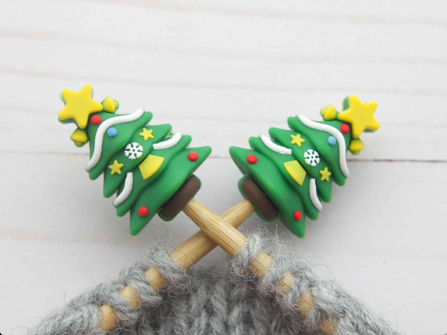 Fox & Pine Stitch Stoppers