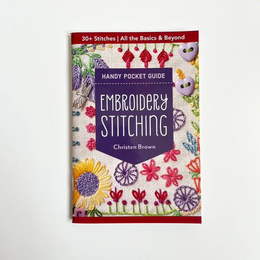 Embroidery Stitching Pocket Guide