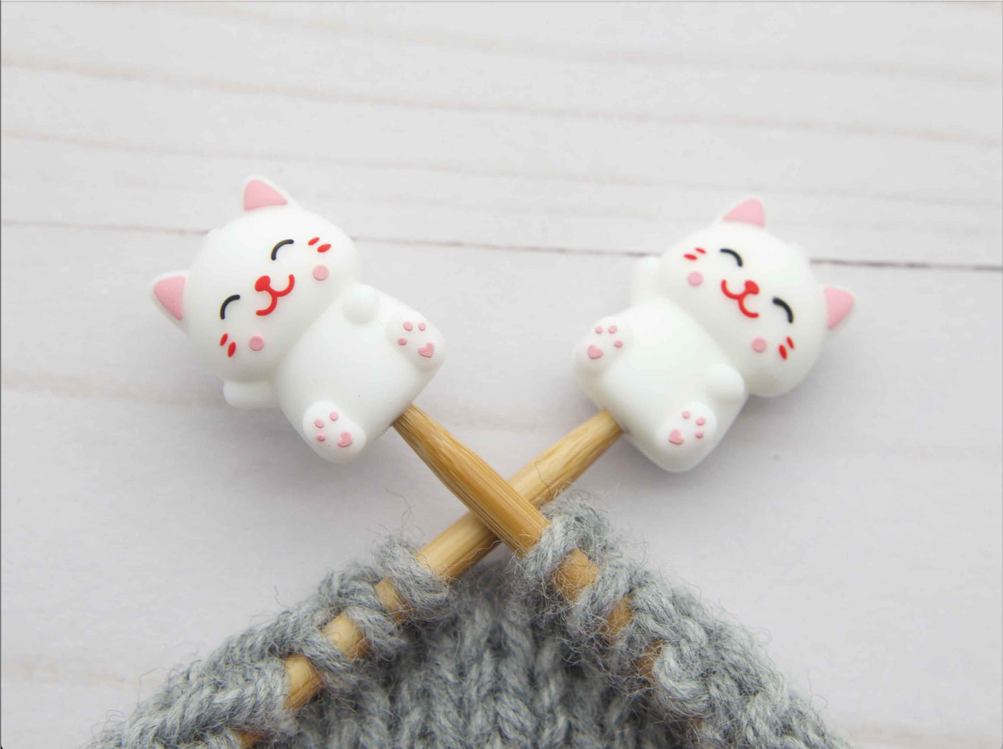 Fox & Pine Stitch Stoppers