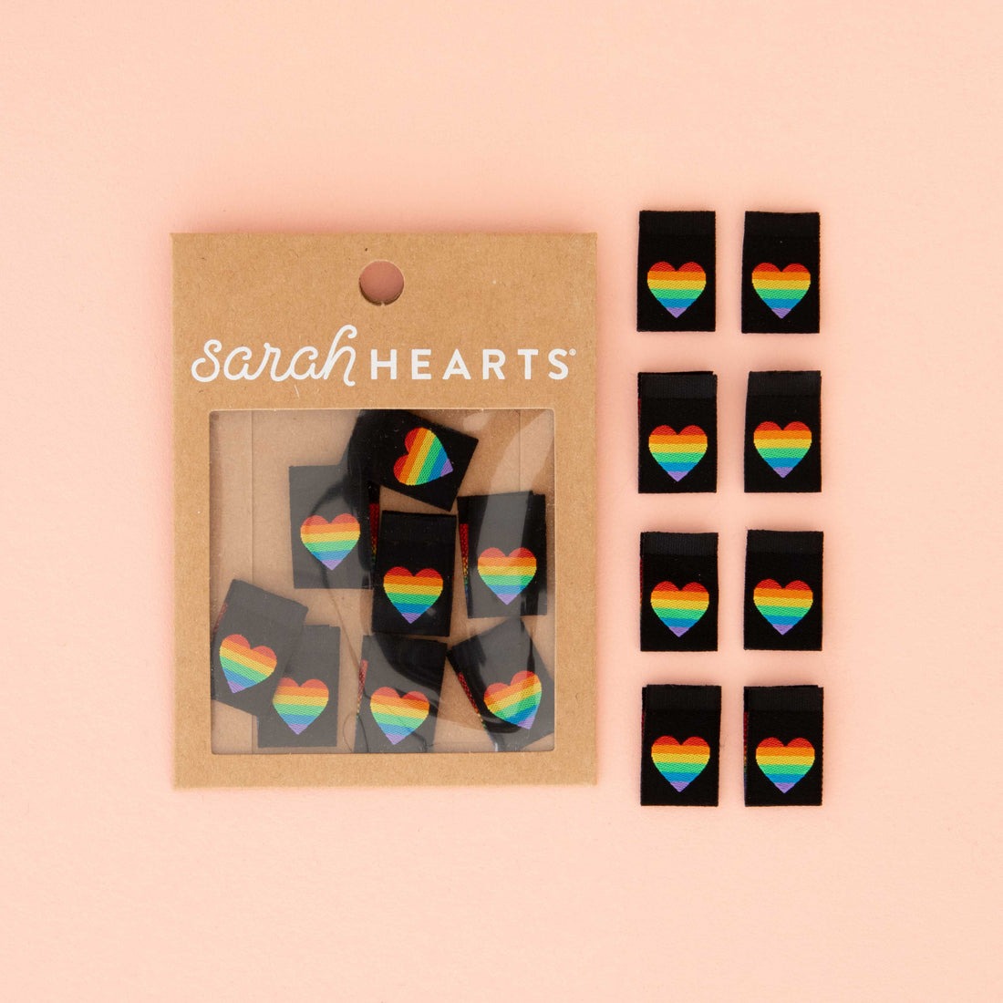 Sarah Hearts Garment Tags / Labels