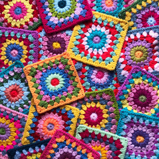 Learn to Crochet Granny Squares