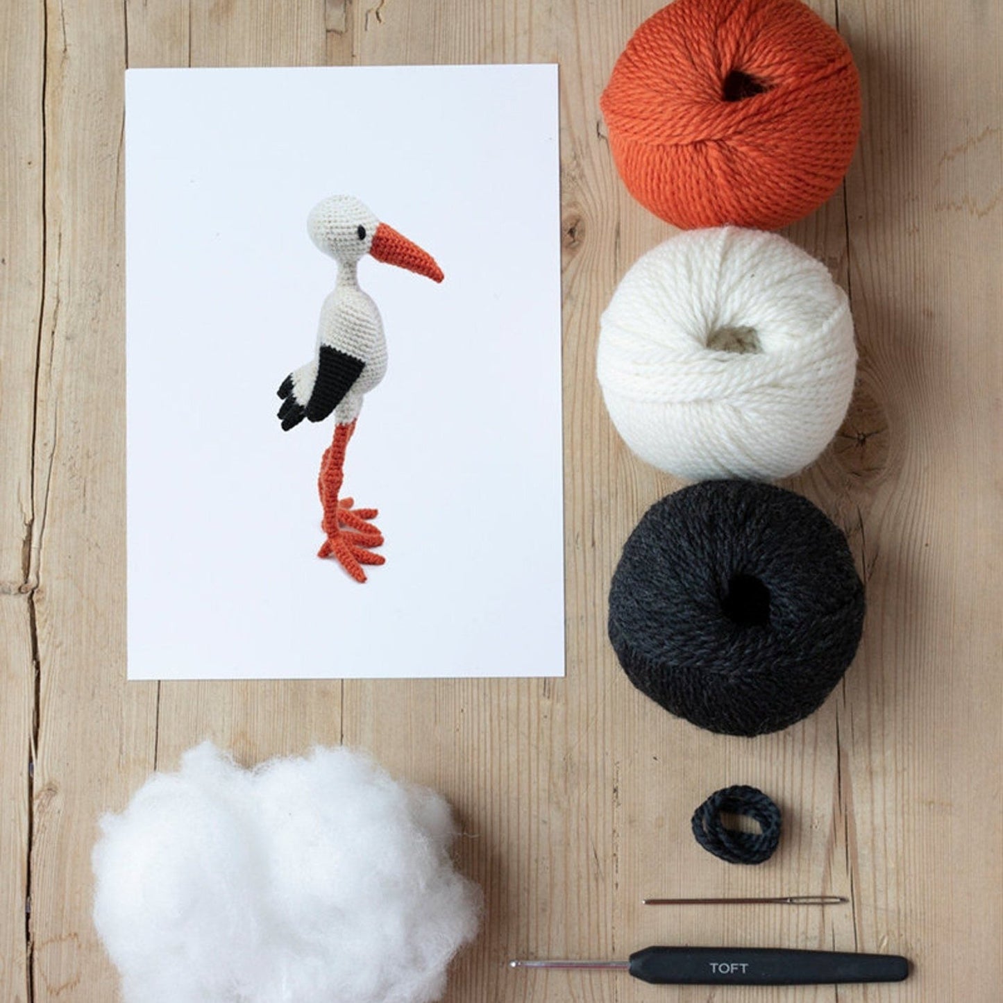 Toft Crochet Kit- Ina the Stork