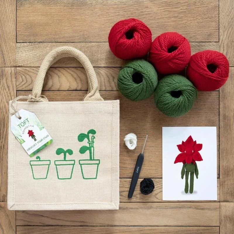 Toft Crochet Kit- Poinsetta