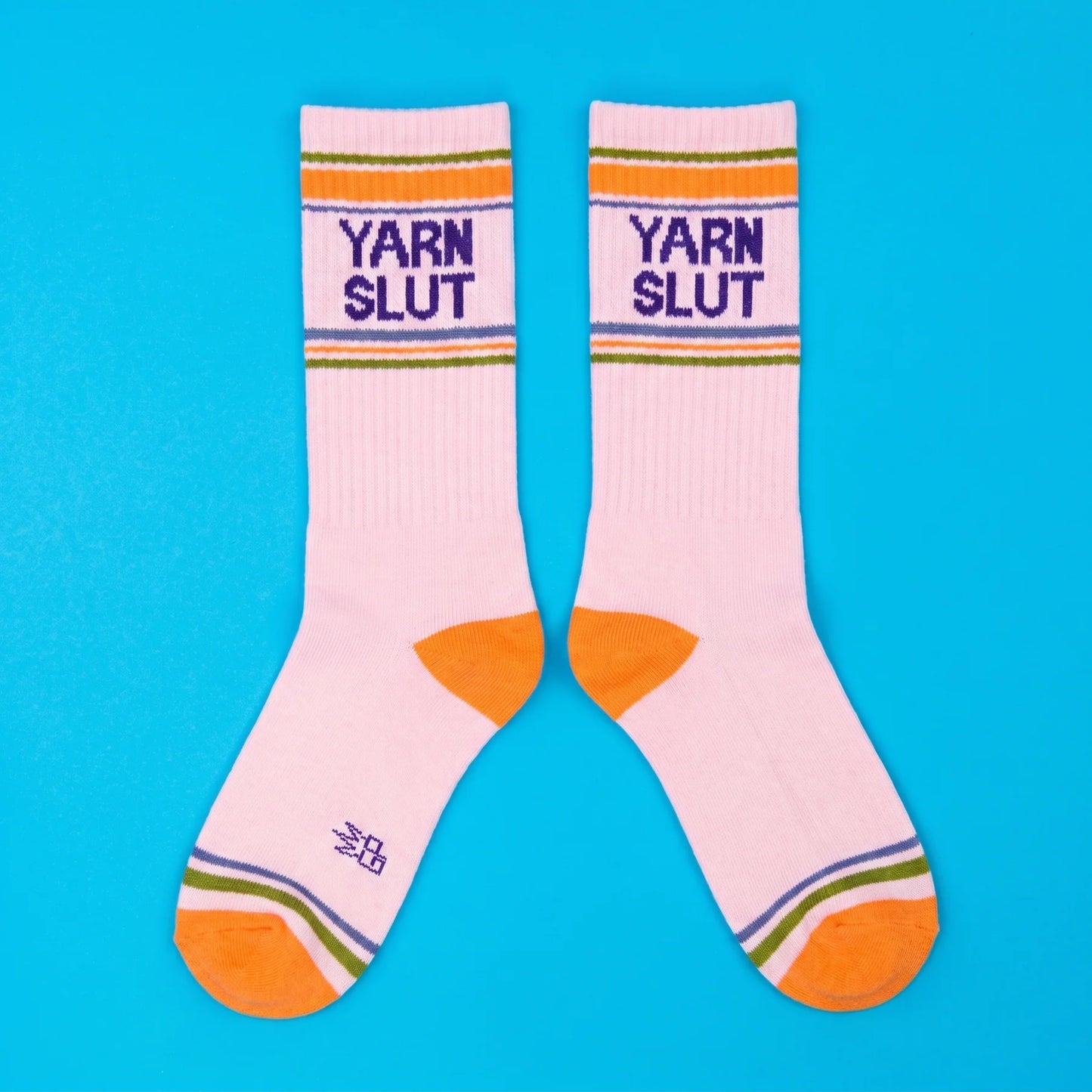 Gumball Poodle - Yarn Slut Gym Crew Socks