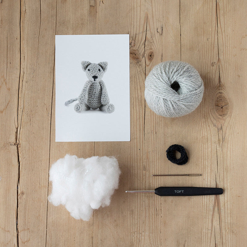 Toft Mini Crochet Kit- Alexandre the Cat
