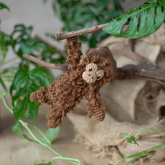 Toft Mini Crochet Kit- Blake the Orangutan