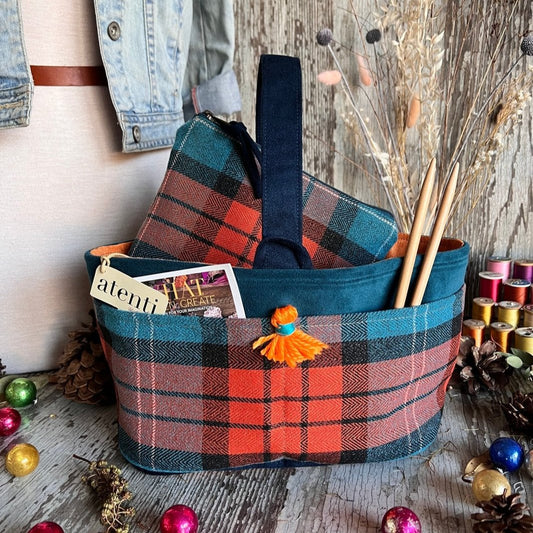 Atenti Miss Lizzy Caddy - Knitting and Crochet Project Bag