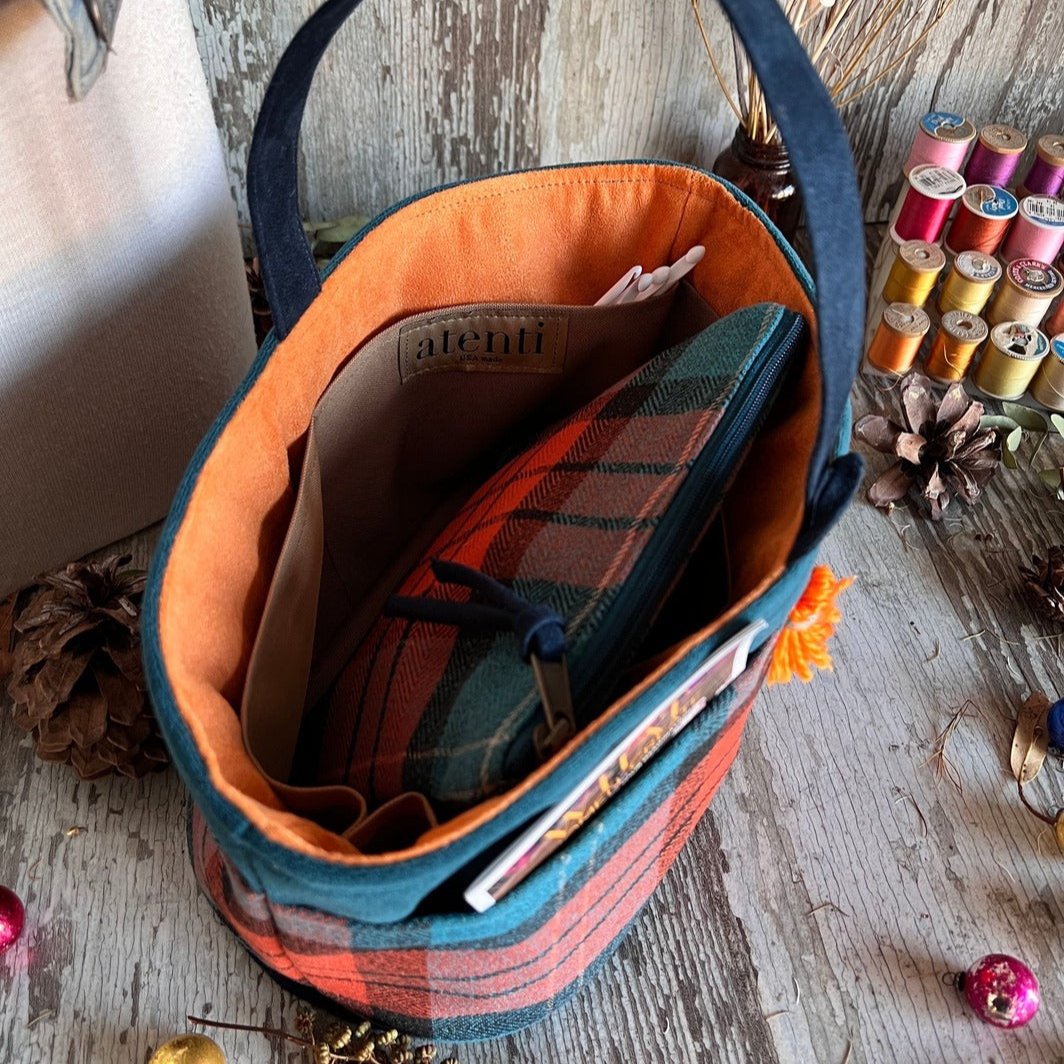 Atenti Miss Lizzy Caddy - Knitting and Crochet Project Bag