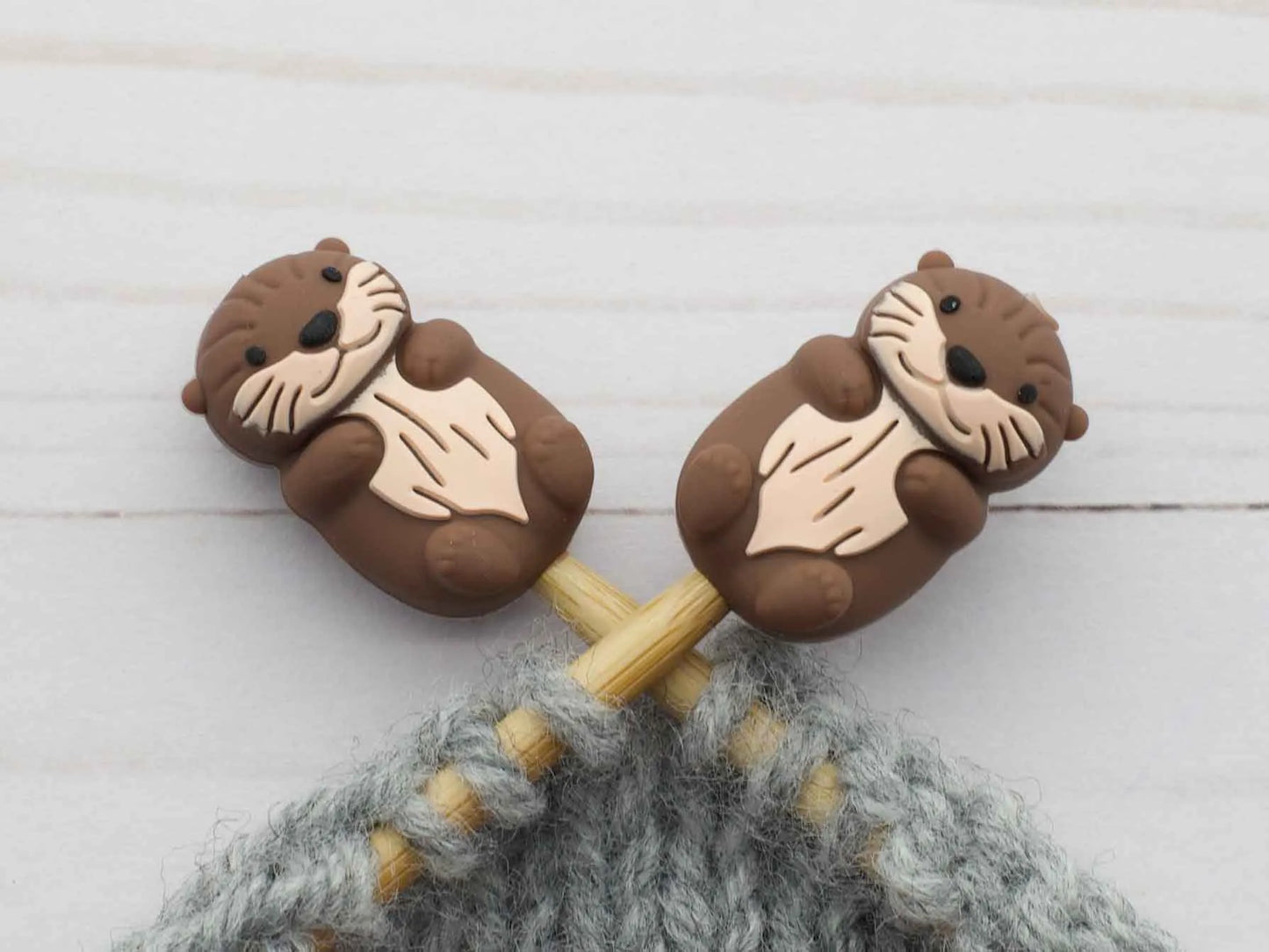 Fox & Pine Stitch Stoppers