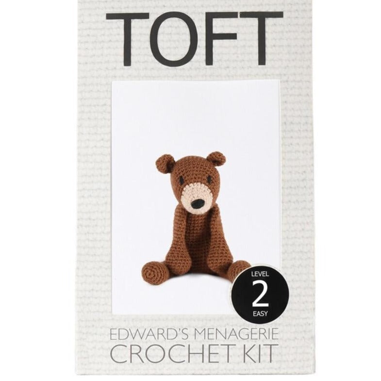 Toft Crochet Kit- Penelope the Brown Bear Kit