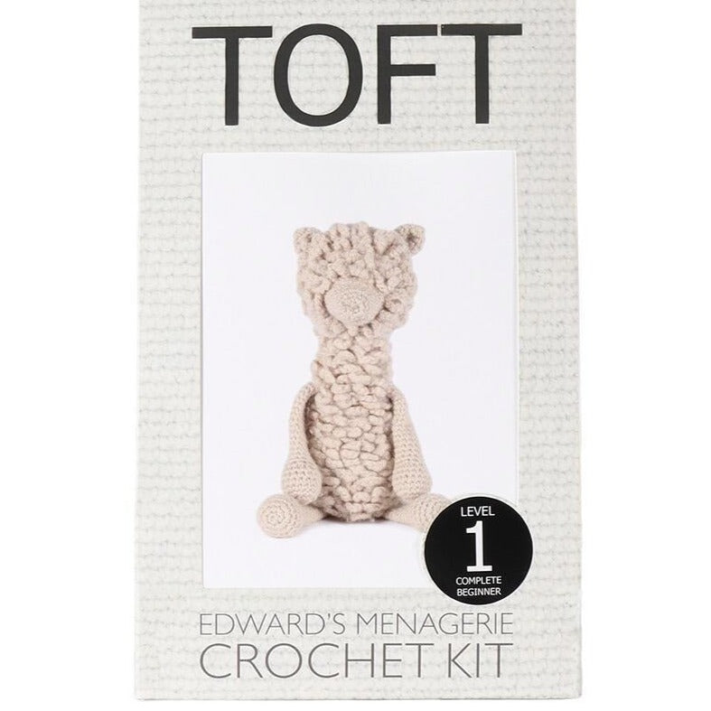 Toft Crochet Kit- Quin the Huacaya Alpaca