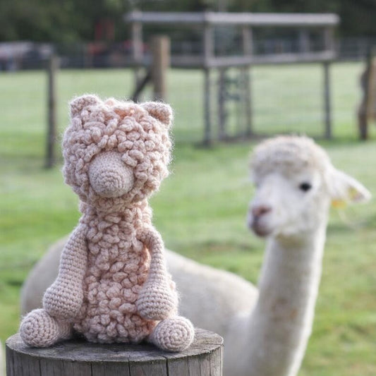 Toft Crochet Kit- Quin the Huacaya Alpaca