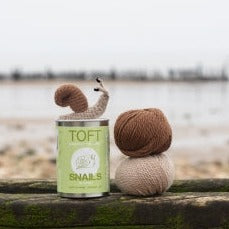 Toft Crochet kit-in-a-can: Snails