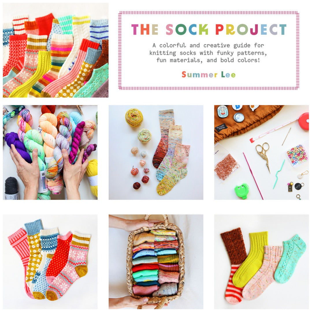 The Sock Project by Summer Lee – Cast Away Yarn Shop