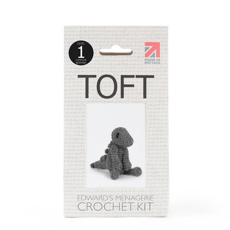 Toft Mini Crochet Kit-Mini Stanley the Stegosaurus