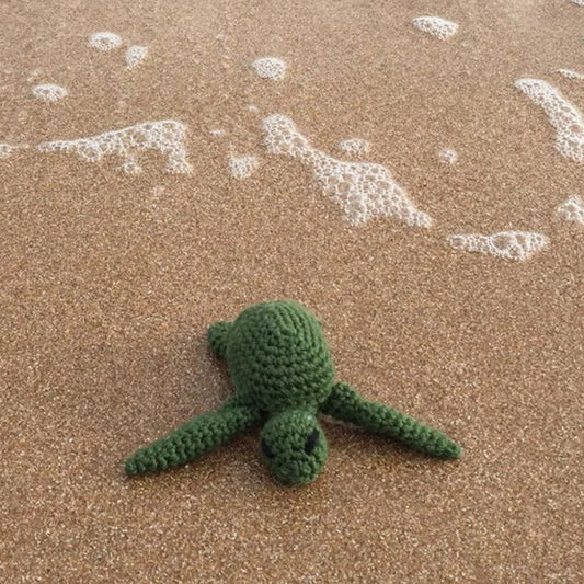 Toft Mini Crochet Kit-Kat the Turtle (Green)