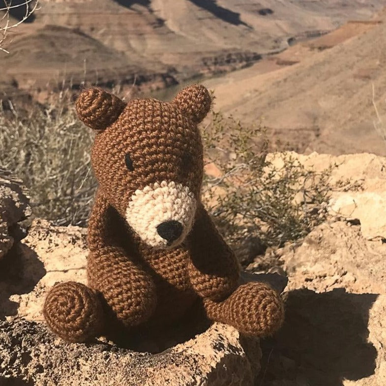 Toft Crochet Kit- Penelope the Brown Bear Kit