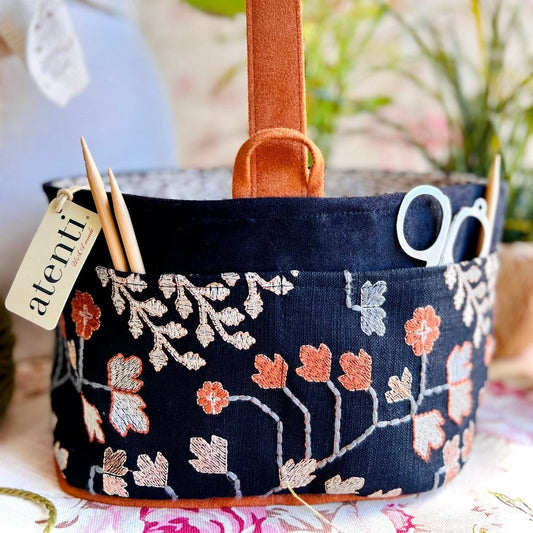 Atenti Twinkle Caddy - Knitting and Crochet Organizer Project Bag