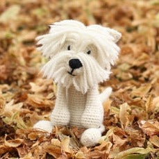 Toft Crochet Kit- Geoff the Westie (Cream)