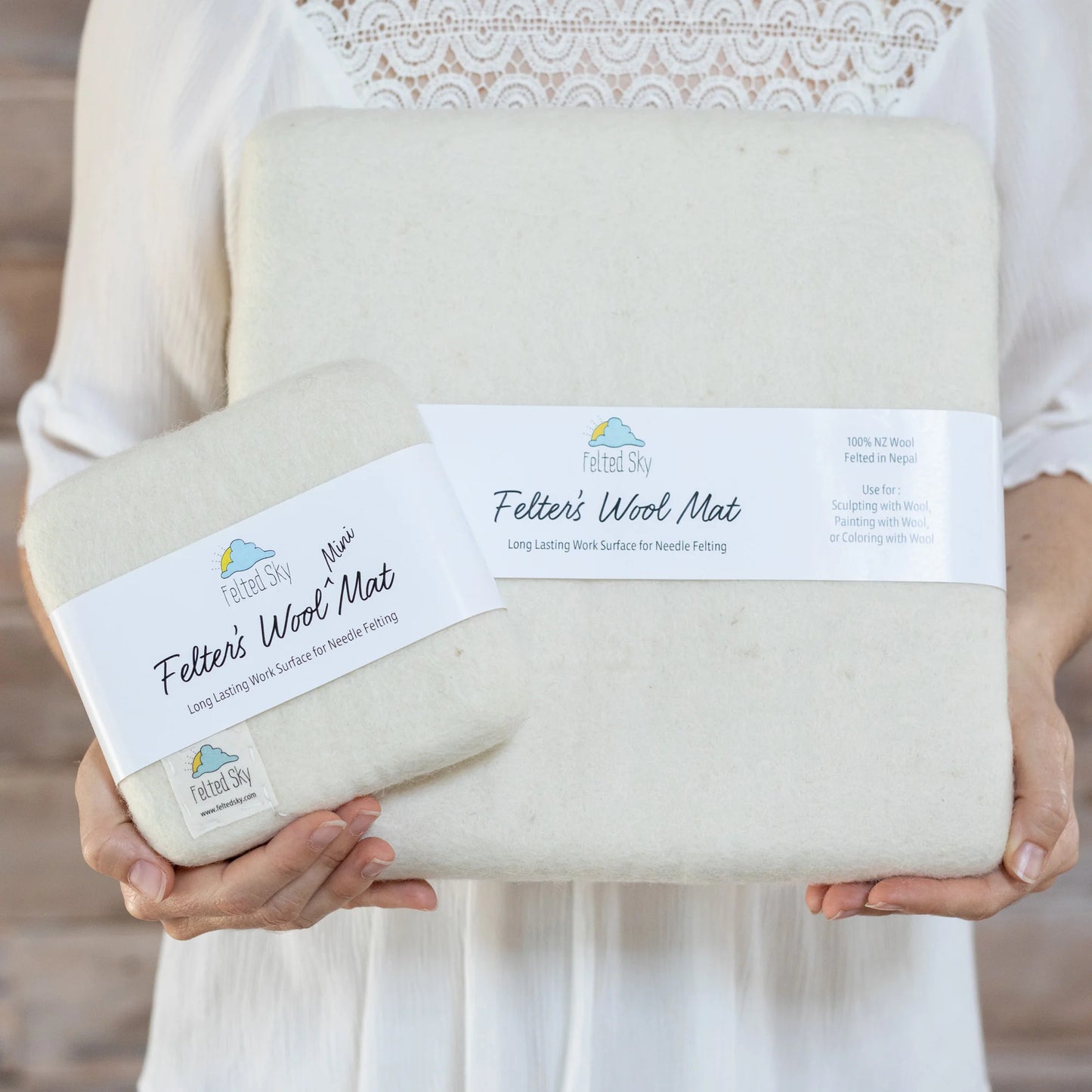 Felted Sky Wool Felting Mats (3 Sizes)