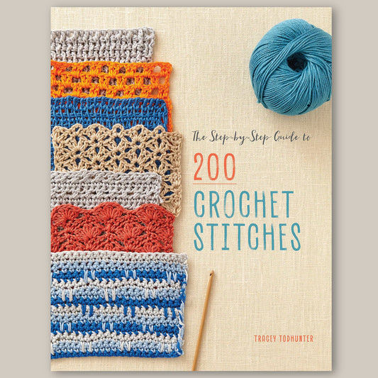 Step by Step Guide to 200 Crochet Stitches