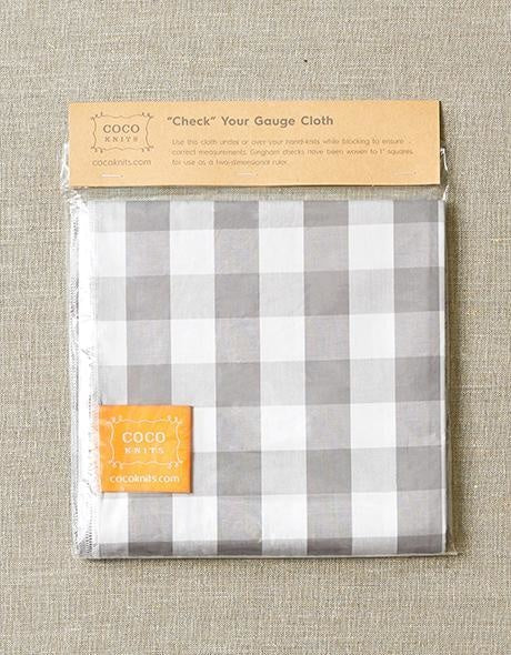 CocoKnits Check Your Gauge Cloth