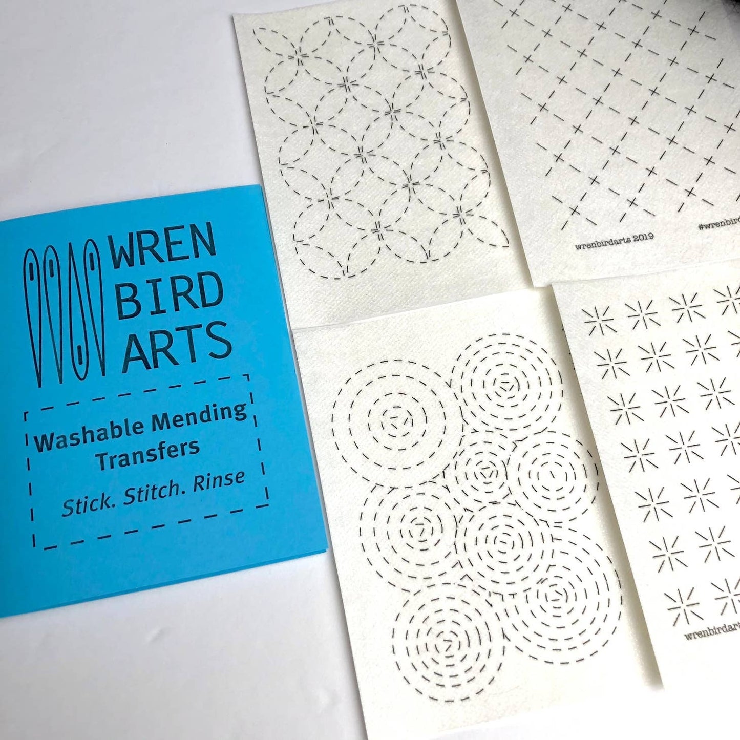 WrenBirdArts Embroidery Transfers