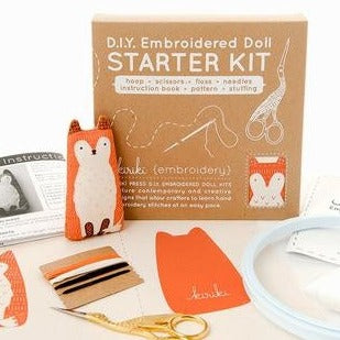 Kiriki Embroidered Doll Starter Kit