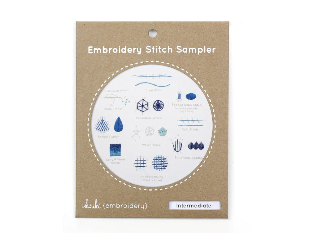 Kiriki Embroidery Stitch Sampler