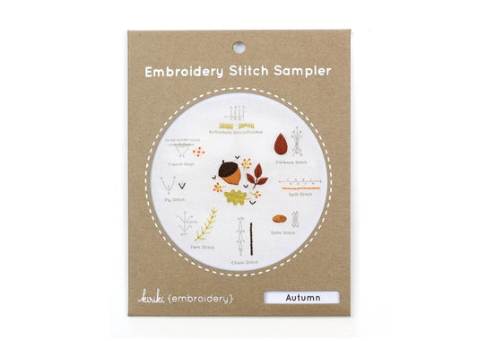 Kiriki Embroidery Stitch Sampler