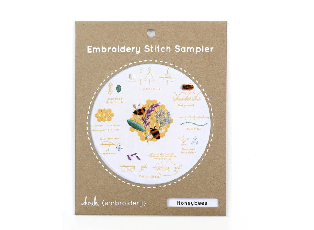 Kiriki Embroidery Stitch Sampler