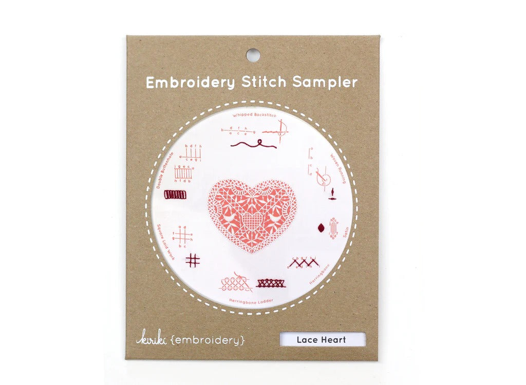 Kiriki Embroidery Stitch Sampler