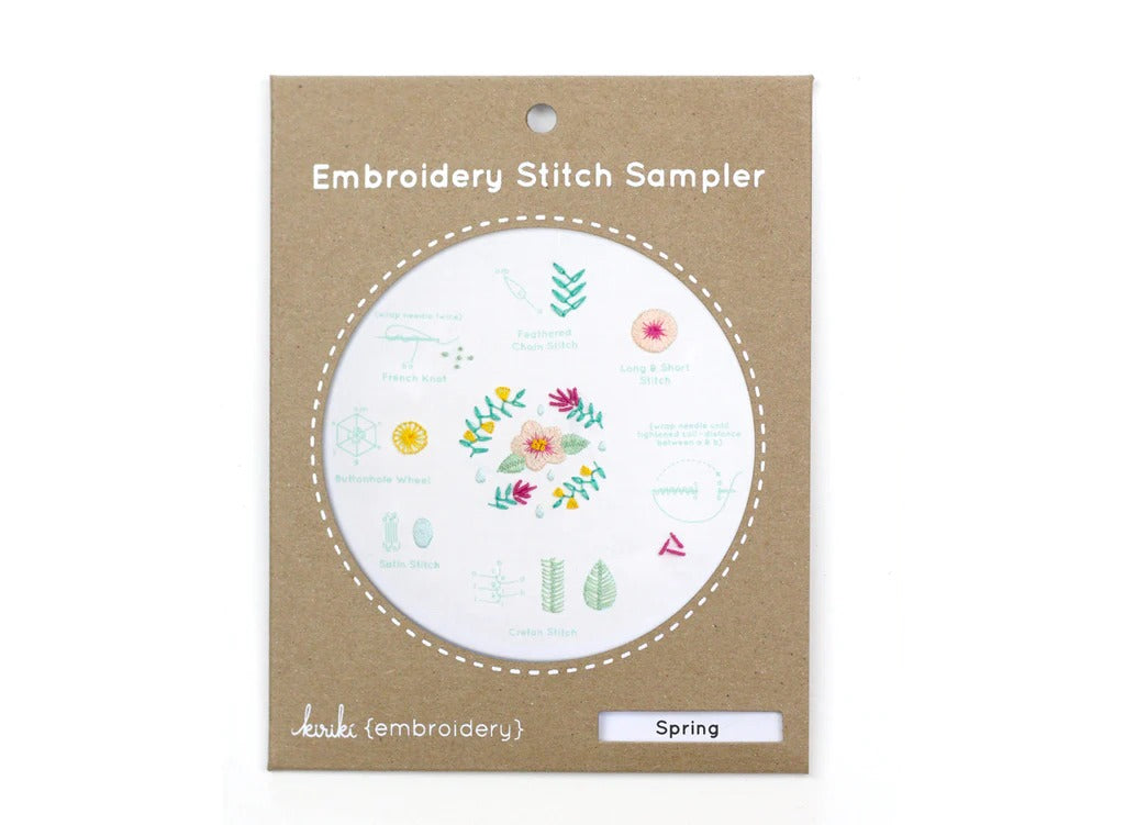 Kiriki Embroidery Stitch Sampler