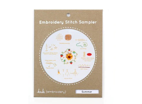 Kiriki Embroidery Stitch Sampler