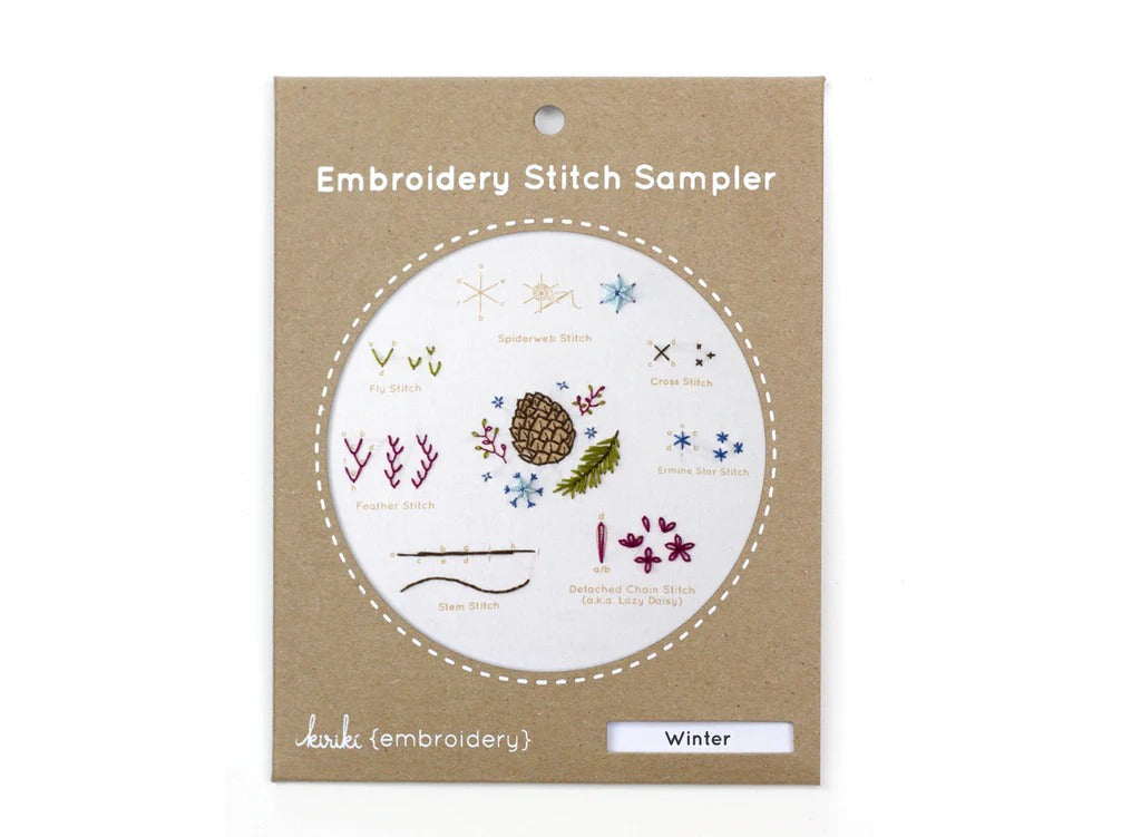 Kiriki Embroidery Stitch Sampler